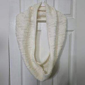 NWOT Elegant Cream Knit Cowl Neck Sweater